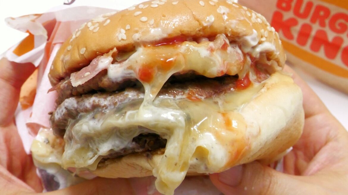 🍔Burger King New Monster Burger Alpha King Yeti The One Pounder