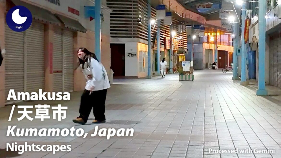 ⁴ᴷ Kumamoto: Amakusa City (熊本県: 天草市) - Japan Walking Tour (March, 2026)