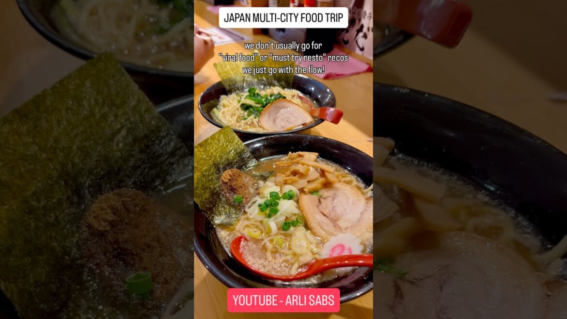 JAPAN MULTI-CITY FOOD TRIP RECOS! (MUST TRY IN TOKYO, KAWAGUCHIKO, KAMAKURA, SAPPORO, OTARU)