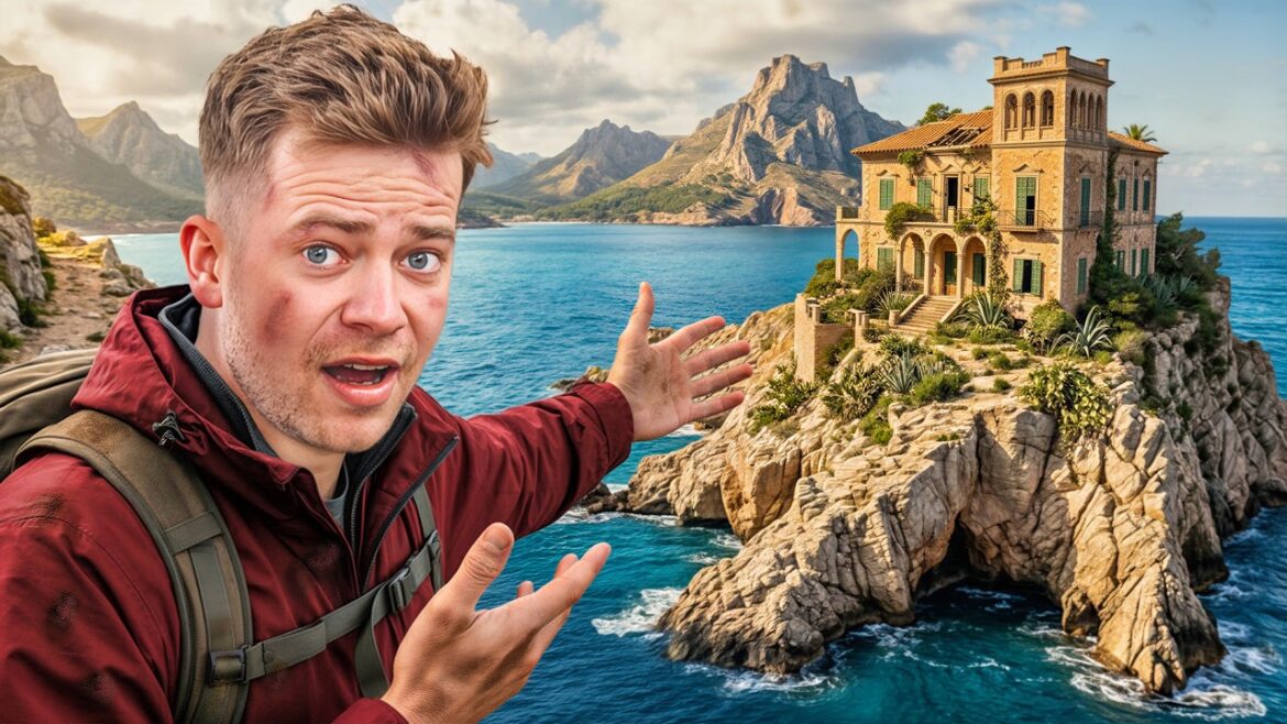 Journey to a Hidden Abandoned ISLAND Mansion