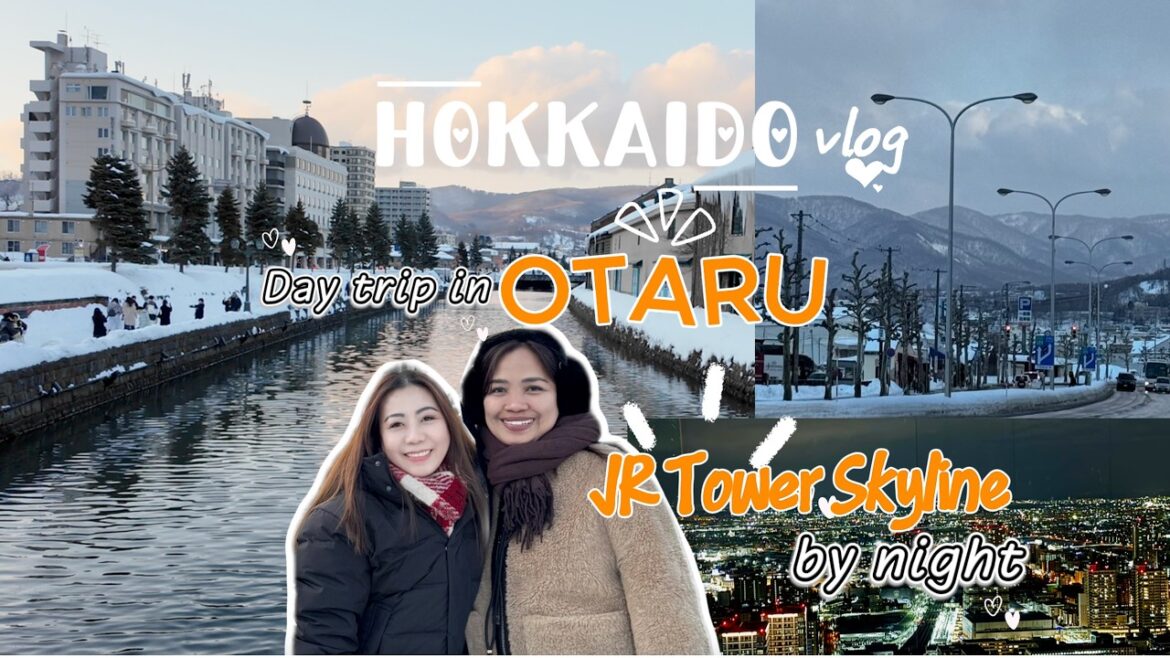 Hokkaido Vlog: Otaru Day Trip | Sapporo JR Tower Night Views