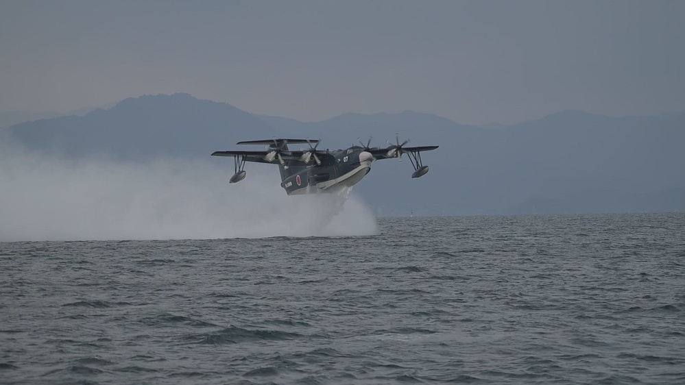 DVIDS – Video – Japan Maritime Self-Defense Force US-2 Aircraft Conducts a Water Takeoff and Landing, Marine Corps Air Station Iwakuni, Japan, 2026 (B-Roll) DVIDS - Video - Japan Maritime Self-Defense Force US-2 Aircraft Conducts a Water Takeoff and Landing, Marine Corps Air Station Iwakuni, Japan, 2026 (B-Roll)