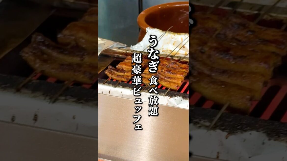 【うなぎ食べ放題】遊園地直結のヤバすぎビュッフェ宿 #shorts 【うなぎ食べ放題】遊園地直結のヤバすぎビュッフェ宿 #shorts
