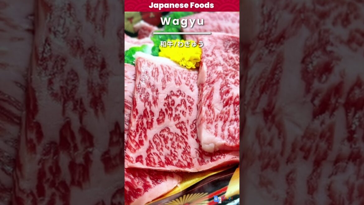 【Japanese Foods】wagyu