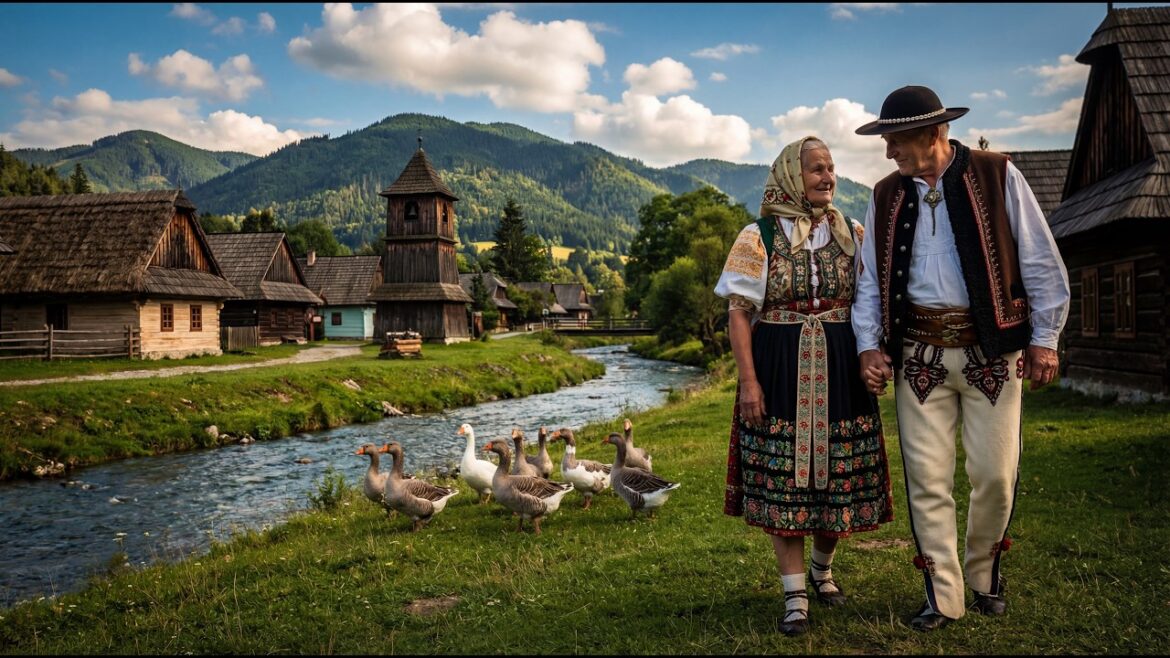 This Mountain Village Hasn't Changed in 200 Years 🌿 Hidden Slovak Marvel