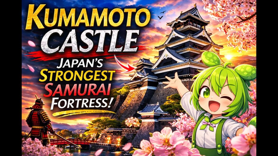 Kumamoto Castle – Japan’s Strongest Samurai Fortress🔥