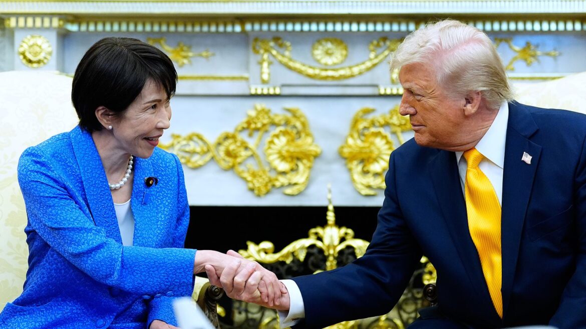 In Washington, far-right Japanese prime minister backs war on Iran