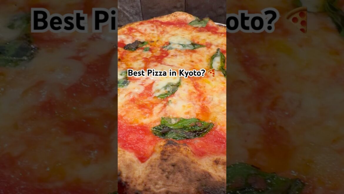 Found the best wood-fired Margherita in Kyoto! 🍕🔥 #KyotoFood #BlossomPizza #japantravel #Kyoto