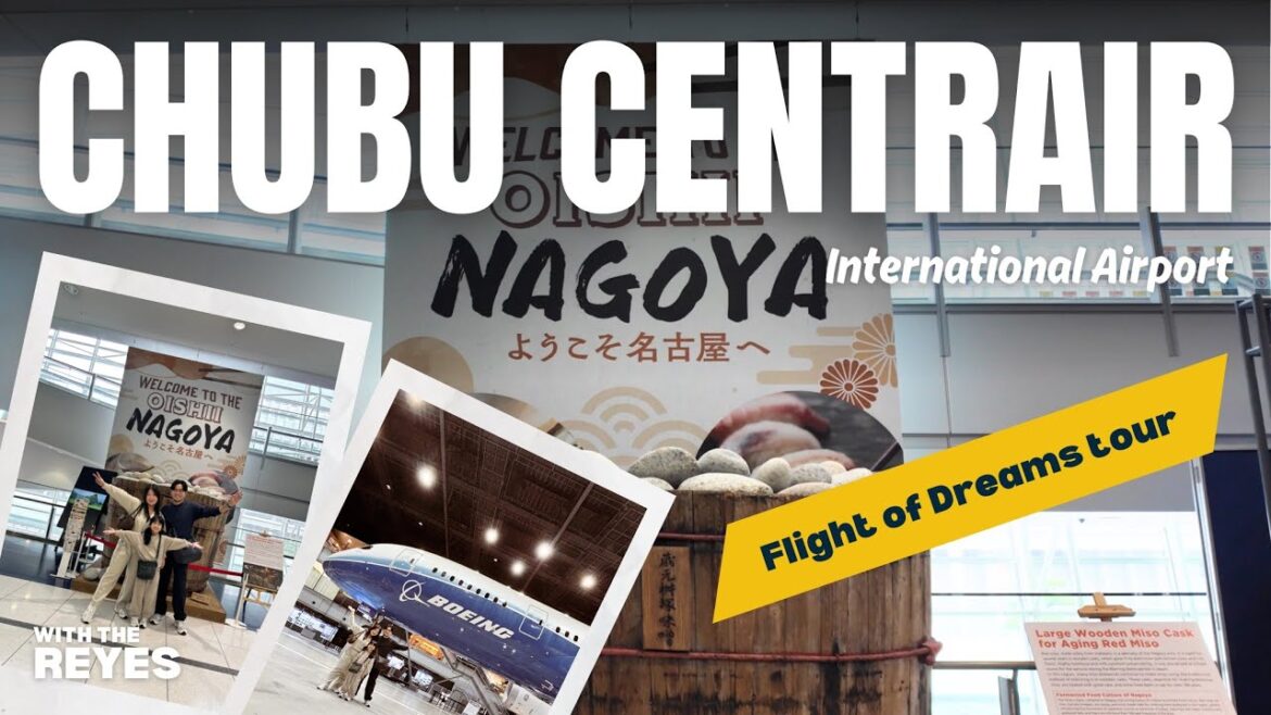 Nagoya International Airport "Chubu Centrair" & Flight of Dreams Walking Tour
