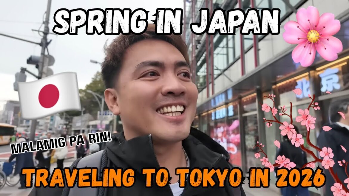 SPRING IN JAPAN 🇯🇵🌸 Traveling to Tokyo in 2026
