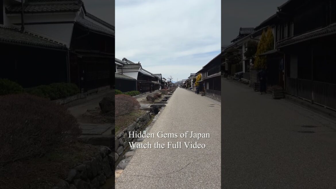 Old Japan Street View π―π΅ | Unno-juku Walking Tour#japanwalk #japantravel Old Japan Street View π―π΅ | Unno-juku Walking Tour#japanwalk #japantravel