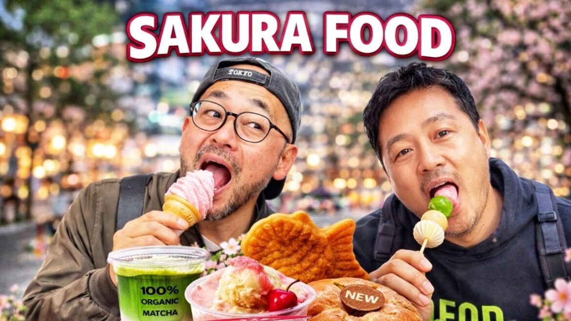 Sakura Foods You Must Try in Tokyo Japan