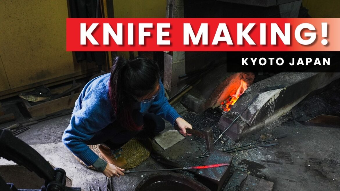 Kyoto KNIFE Making Experience | Hands-on Craft Tour
