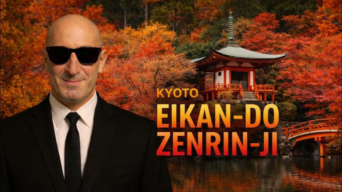 KYOTO Eikan-do (Zenrin-ji) at 10:00 AM – No Talking, Real Kyoto Experience (4K)