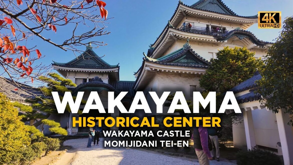 Autumn in Japan: Wakayama Castle & Momiji-dani Garden 4K Walking Tour Autumn in Japan: Wakayama Castle & Momiji-dani Garden 4K Walking Tour