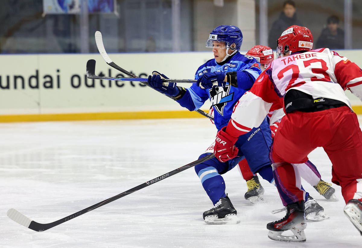 HL Anyang departs for the Asian Ice Hockey V10, facing Hokkaido of Japan, whom they've beaten in the finals for three consecutive seasons - Seoul Economic Daily Sports News from South Korea