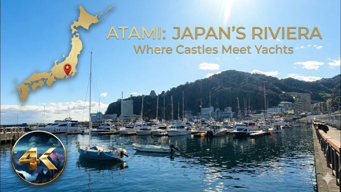 【4k】Atami Walking Tour – Japan’s Seaside Hot Spring Town
