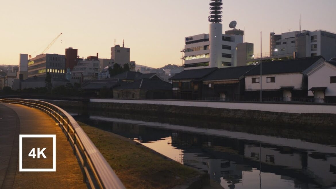 Early Morning Walk in Attractive Nagasaki, Japan | 4K Virtual Tour