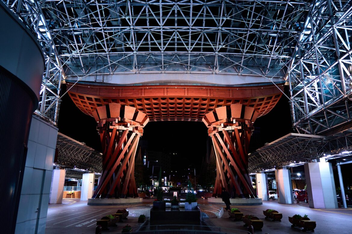 Kanazawa Station, December 2025