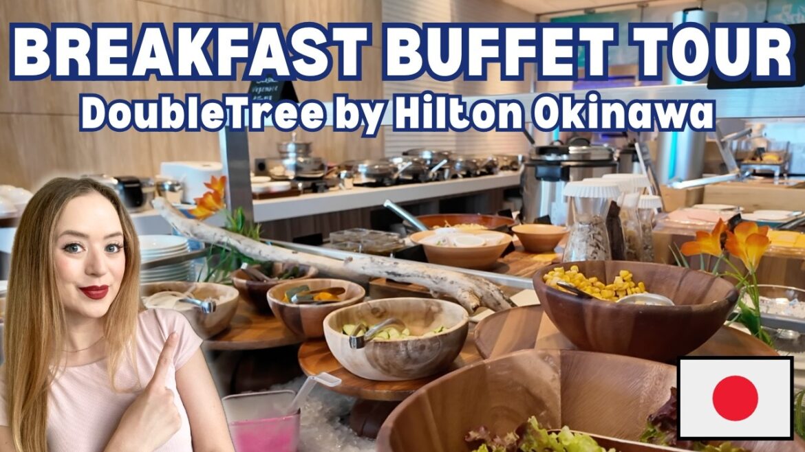 DoubleTree by Hilton Breakfast Buffet MaTiira Tour | Chatan, Okinawa, Japan