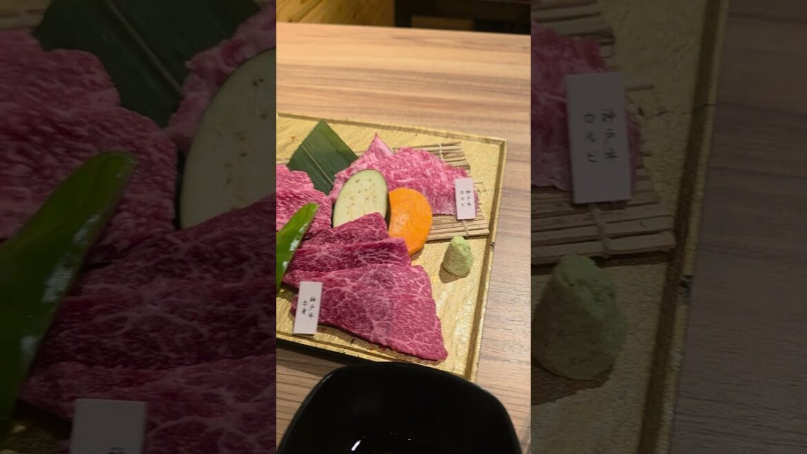 Kobe Beef!! Yummy!!😋 #osaka #travel #kobebeef #traveljapan