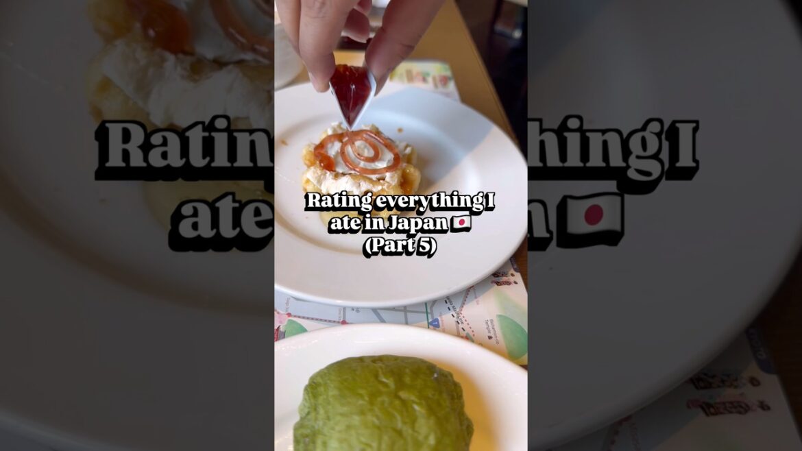Rating Japan’s Food 🇯🇵 Part 5 #travel #japantravel #japan #kyoto #japanfood #tokyo #osaka