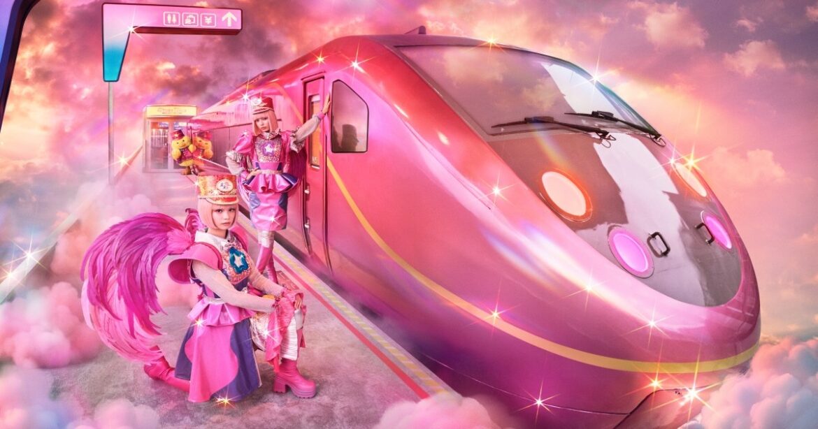 This upcycled Kyoto train cafe is the ultimate kawaii spring experience This upcycled Kyoto train cafe is the ultimate kawaii spring experience