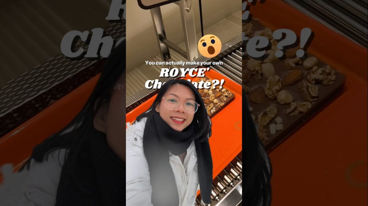 Royce' Chocolate Factory in Japan! #royce #chocolate #japantravel #japantraveltips #sapporo #fyp