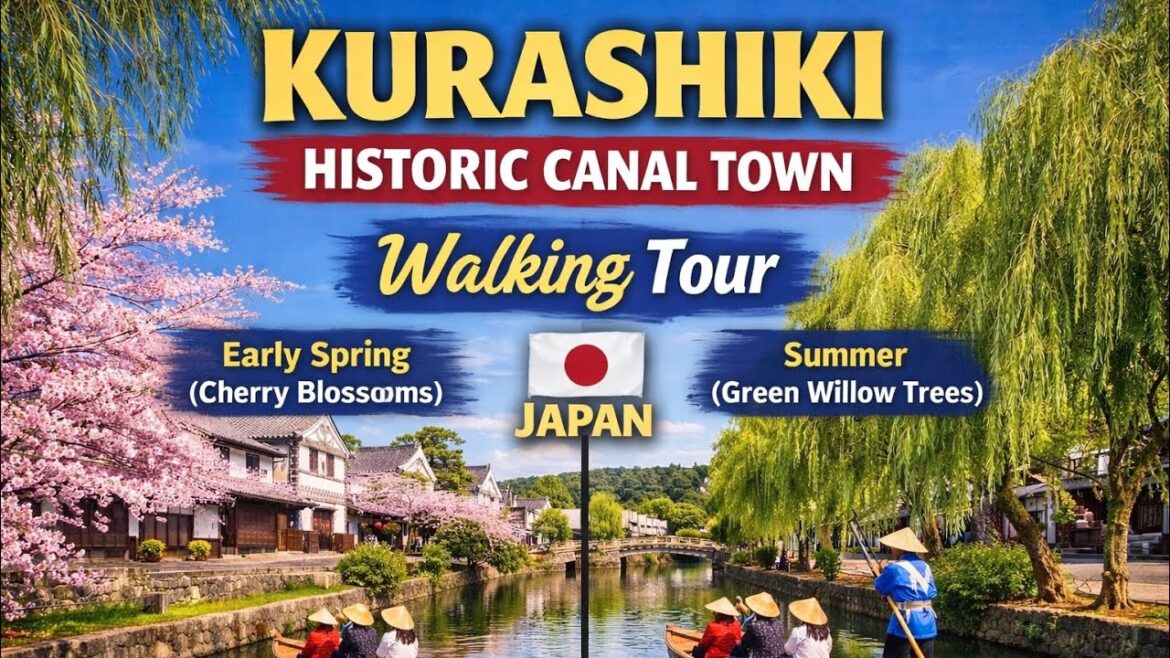 Kurashiki Bikan Historical Quarter Walk 🇯🇵 Japan’s Stunning Historic Canal Town (Okayama) Kurashiki Bikan Historical Quarter Walk 🇯🇵 Japan’s Stunning Historic Canal Town (Okayama)