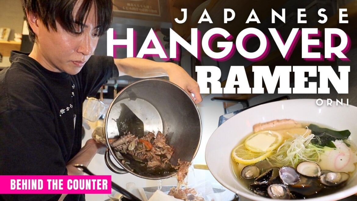 Behind the Counter at Japan's Hangover Cure Ramen Restaurant