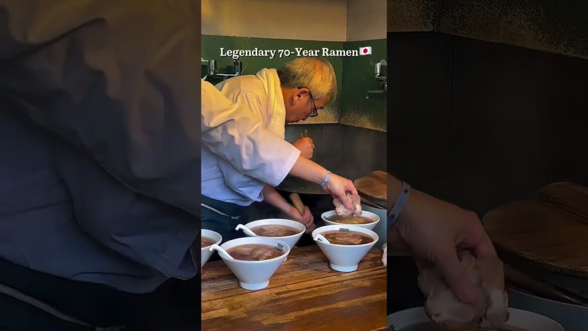 ✅70-Year-Old Ramen Shop in Japan. #japan #ramen #shorts #japanesefood #japanesestreetfood #travel