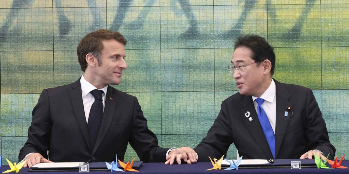 France's Macron heads to Tokyo and Seoul amid fraught US, China ties