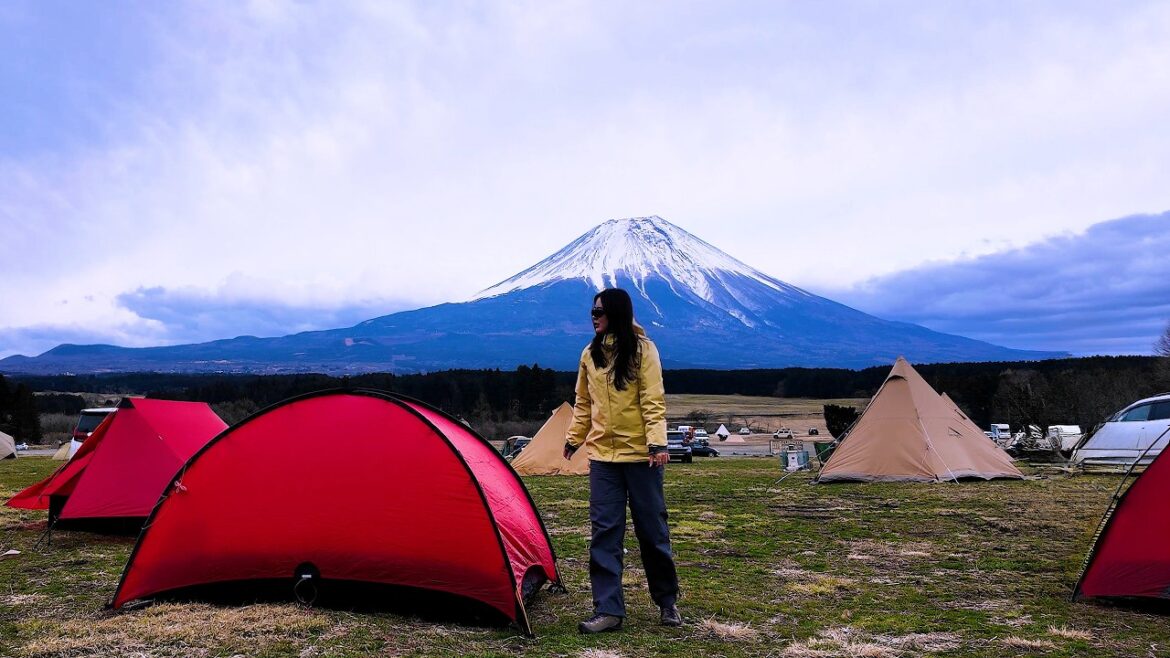 낭만 한도 초과 2박3일 시즈오카 후지산 백패킹🗻 후모톳바라, 타누키코 캠핑장