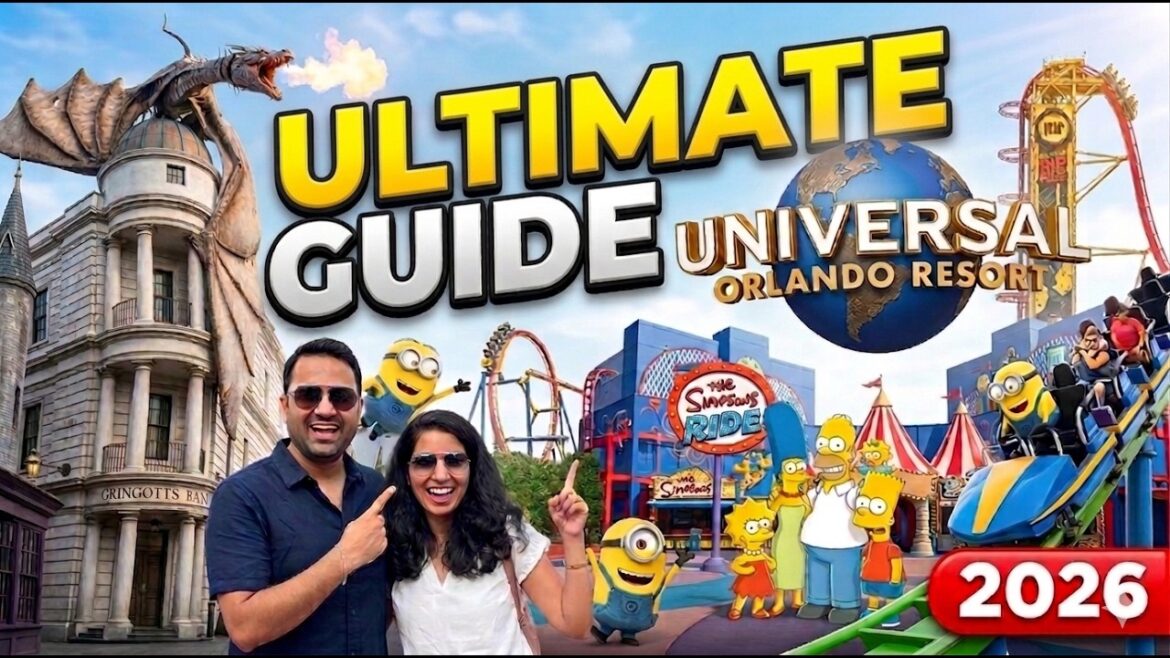 Universal Studios Florida: The ULTIMATE 1-Day Guide (2026) | All Rides & Food Review!