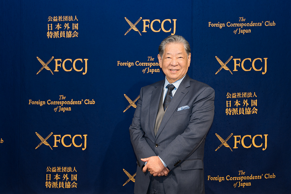 Lecture by Yoshihiro Murata, third-generation owner of the Kyoto restaurant “Kikunoi” and honorary chairman of the Japan Culinary Academy FCCJ Yoshihiro Murata