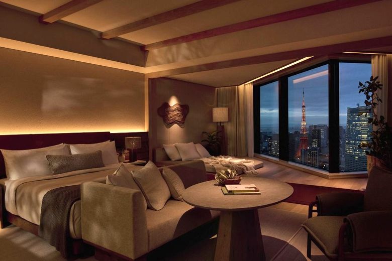 1 Hotel Tokyo has 211 rooms, including suites with scenic views of the city. (Starwood)