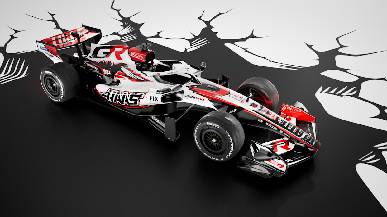 haas f1 godzilla car for 2026 japanese grand prix