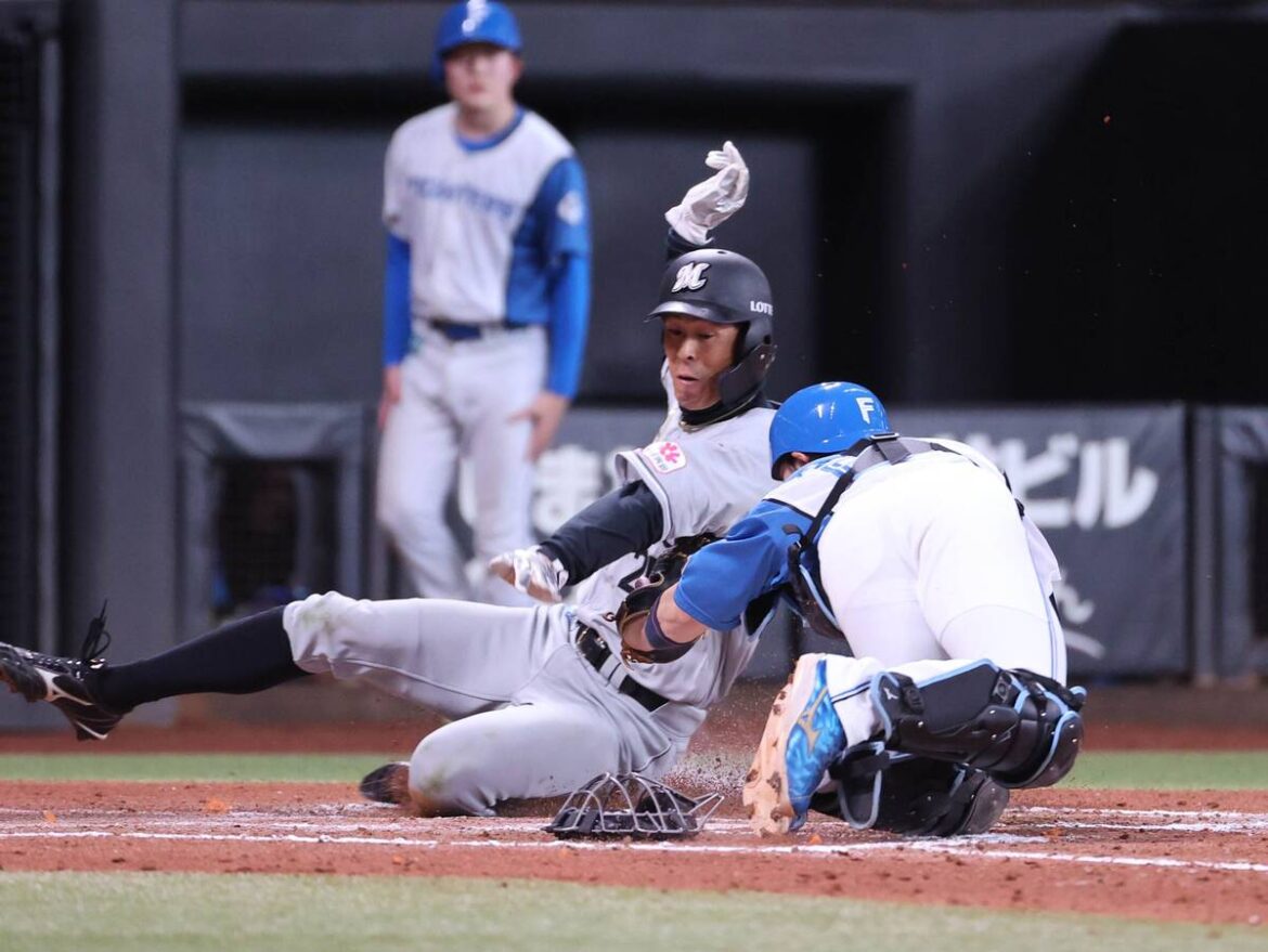 In the 7th inning, with one out and runners on second and third, Ryusei Terachi