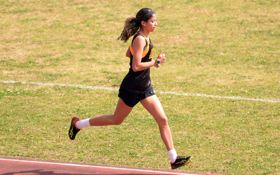 Adriana Williams won the girls 1,600.