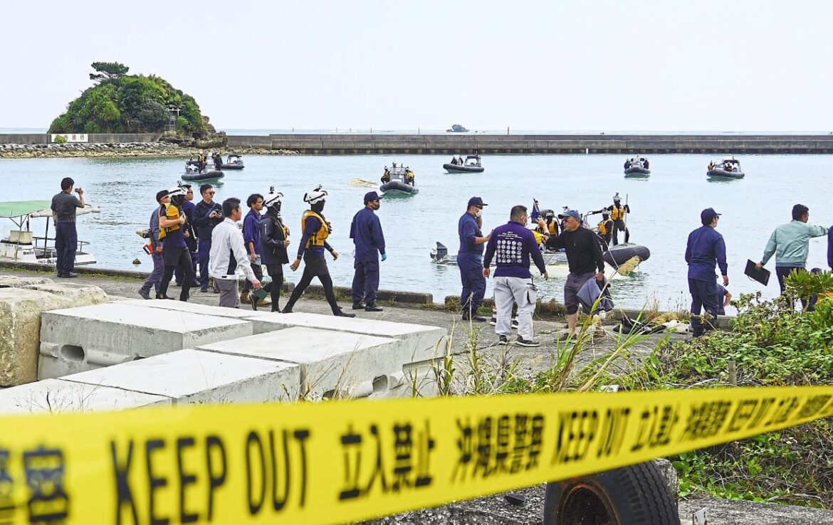 Two dead after boats capsize off Okinawa Two dead after boats capsize off Okinawa