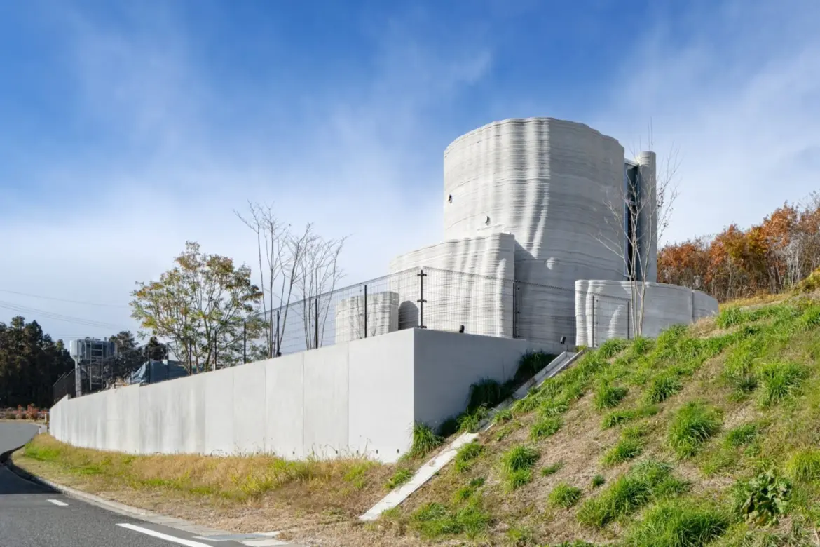 How Japan’s First Two-Story 3D-Printed Home Is Built for Earthquakes