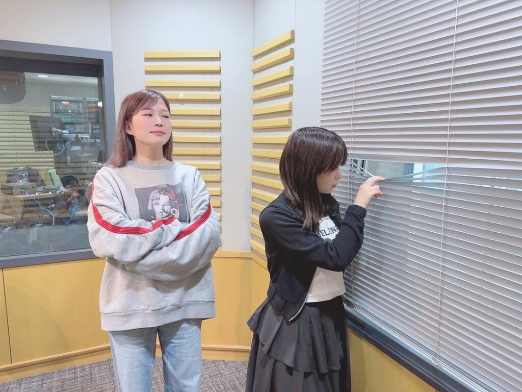 Aoyama Yoshino and Maeda Kaori from Kinyoubi no Shijimi #260✨