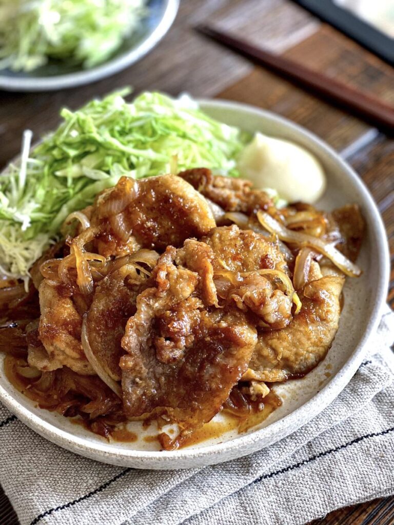 Tender and Juicy Ginger Pork (Buta no Shōgayaki)