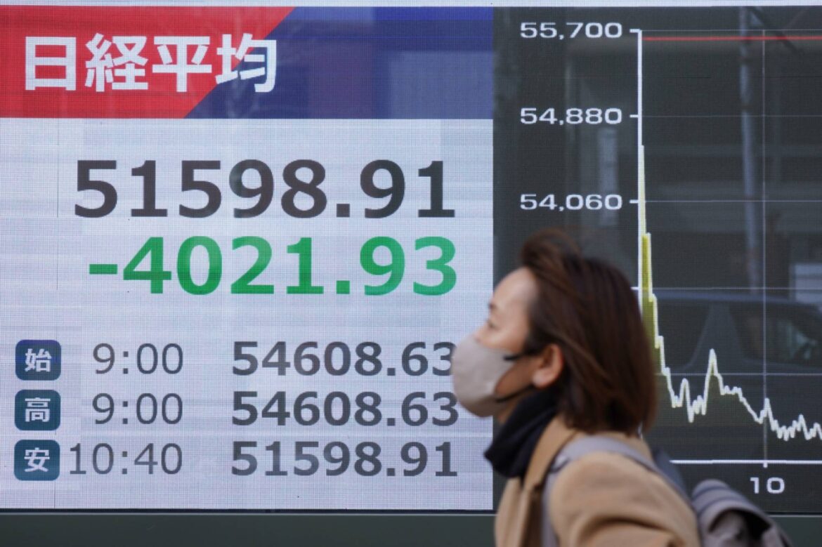 Nikkei 225 declines 7% as oil breaks $115 a barrel Nikkei 225 declines 7% as oil breaks $115 a barrel