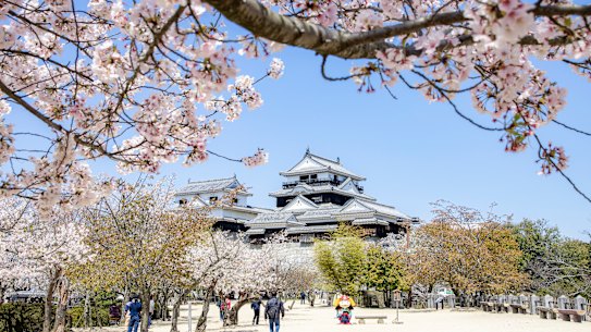 Matsuyama Castle, one of Ehime’s main attractions.