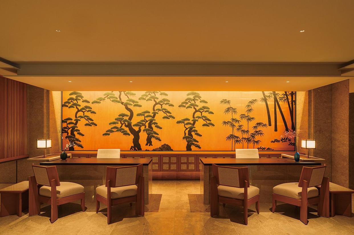 The lobby and concierge desk.Credit: Imperial Hotel
