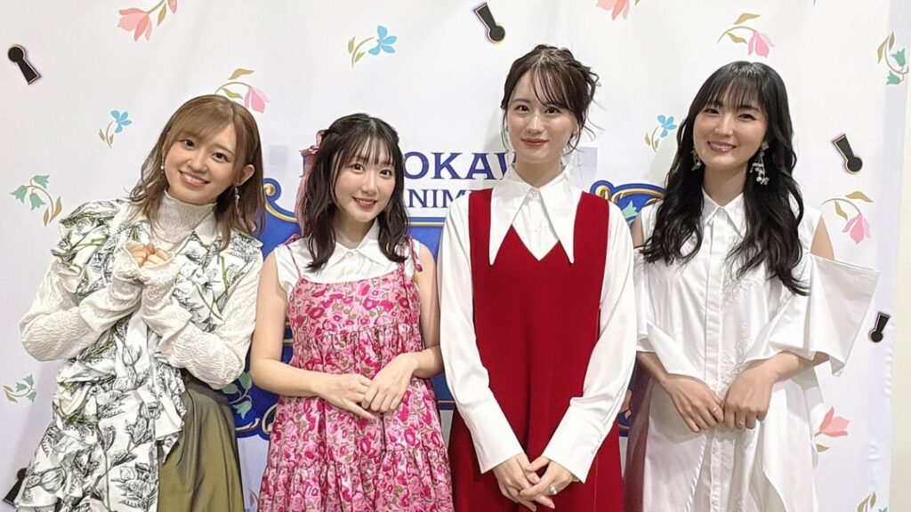 Takahashi Rie, Hidaka Rina Seto Asami, and Ishikawa Yui from Anime Japan 2026