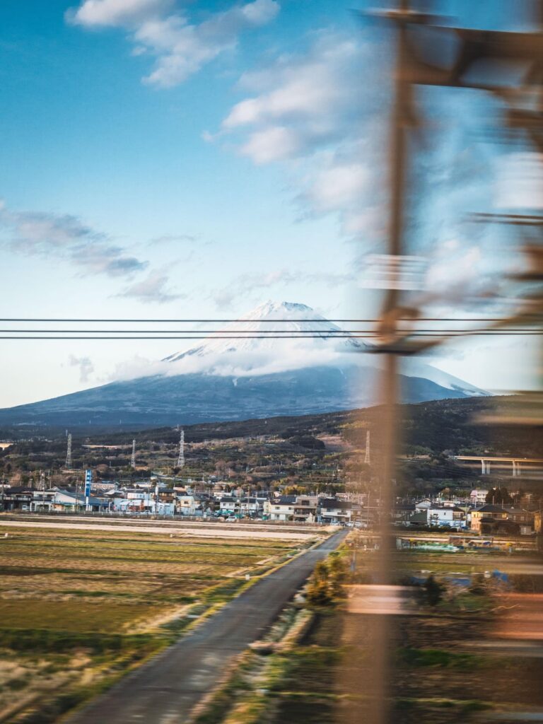 Mt. Fuji from Shinkansen