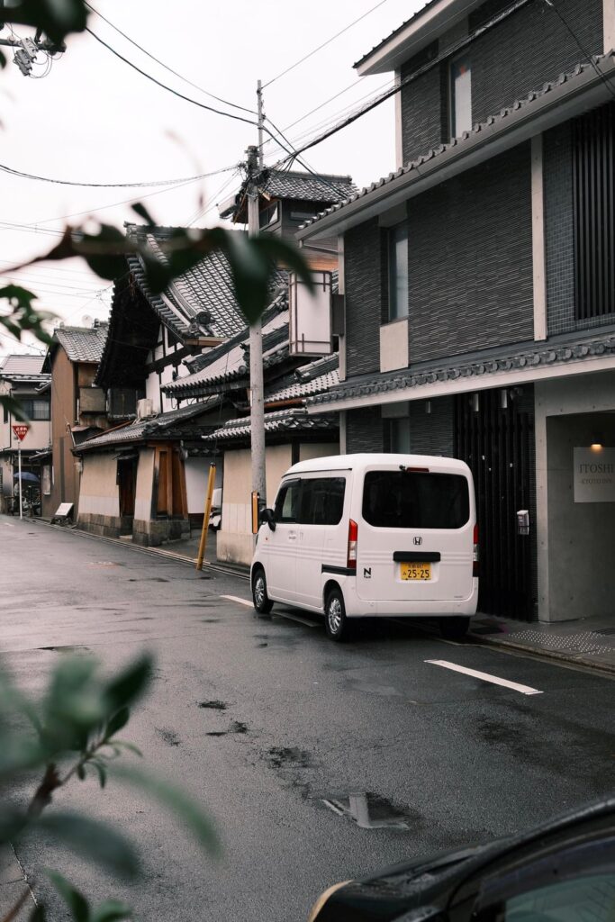 Kyoto street scenes at day