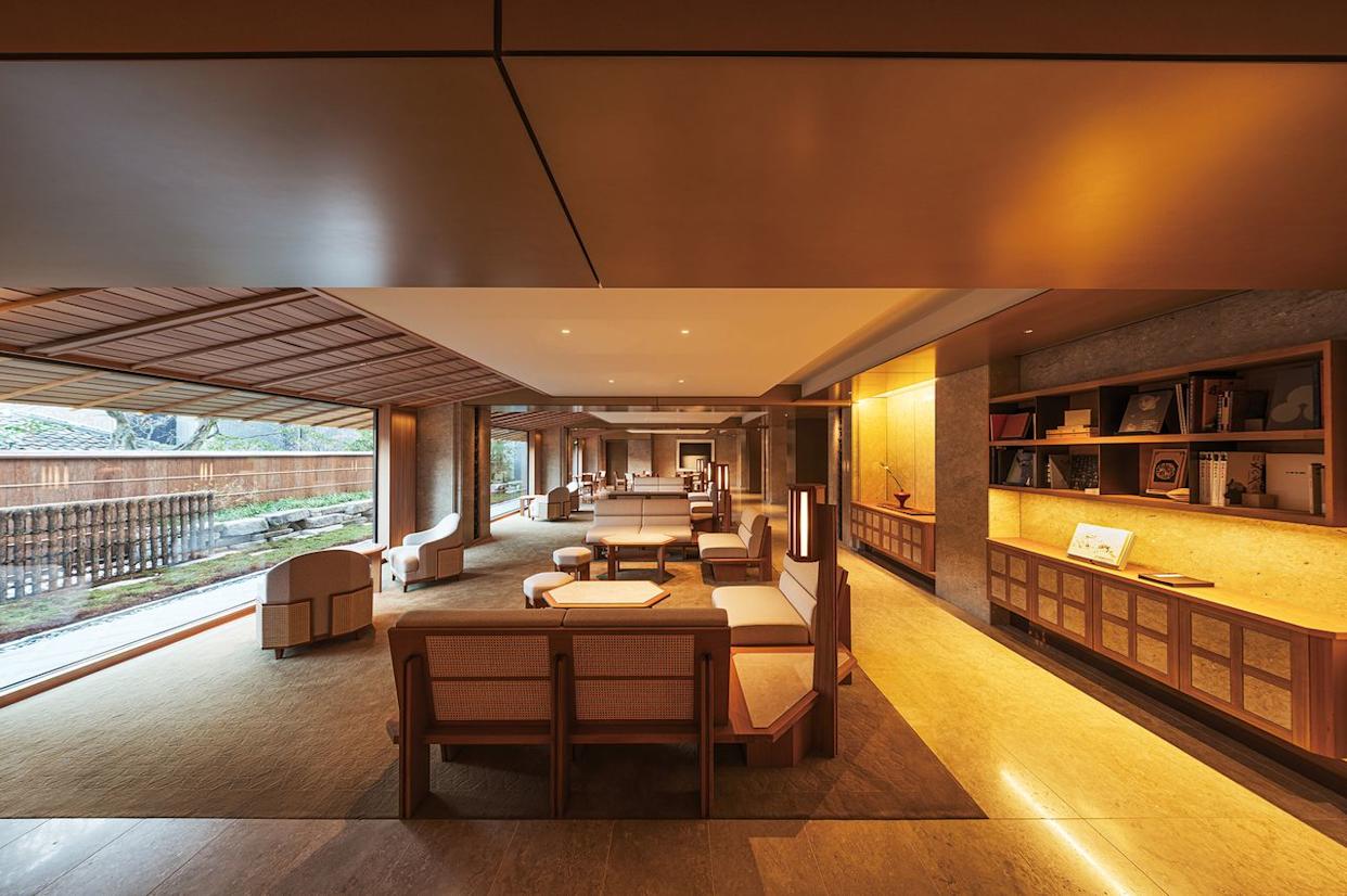 Interior of The Exclusive Lounge.Credit: Imperial Hotel